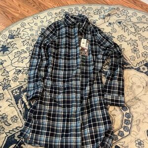 Flannel dress -New
